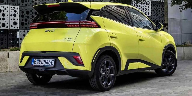 BYD ATTO 1: Rückansicht