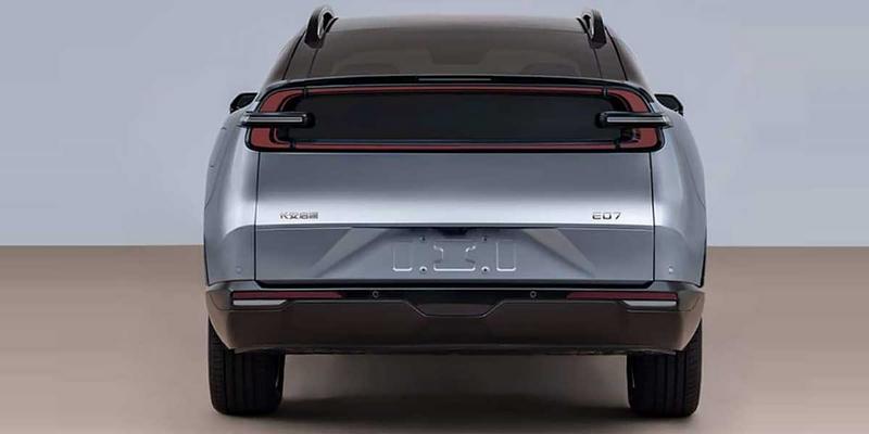 Changan Qiyuan E07: Rückansicht
