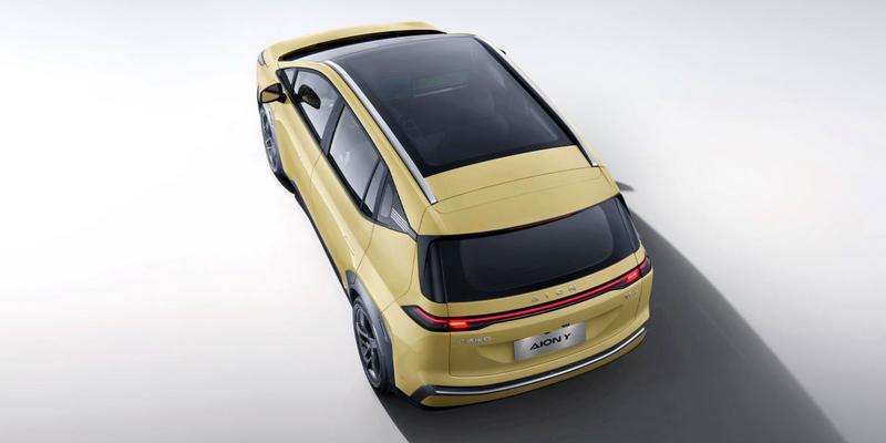 GAC Aion Y Plus: Draufsicht