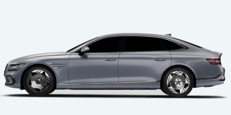 GENESIS G80 Electrified: Ansicht von links