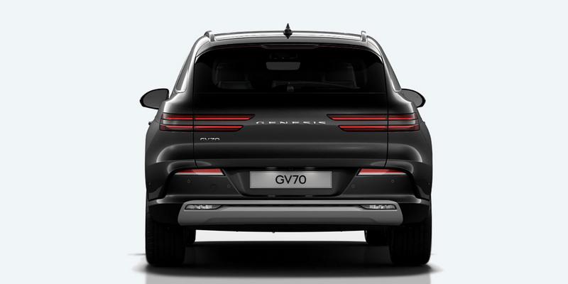 GENESIS GV70 Electrified: Rückansicht