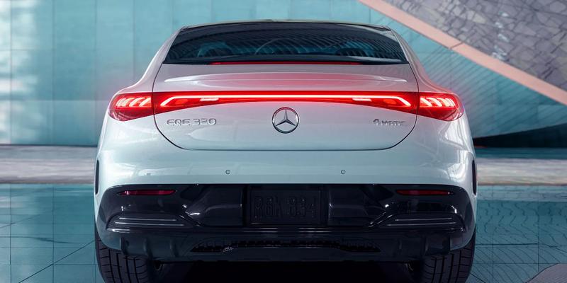 Mercedes-Benz EQE Limousine: Rückansicht