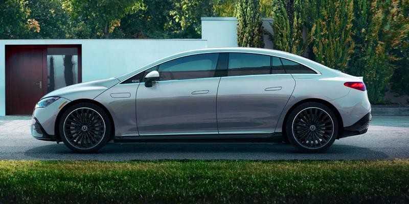 Mercedes-Benz EQE Limousine: Ansicht von links