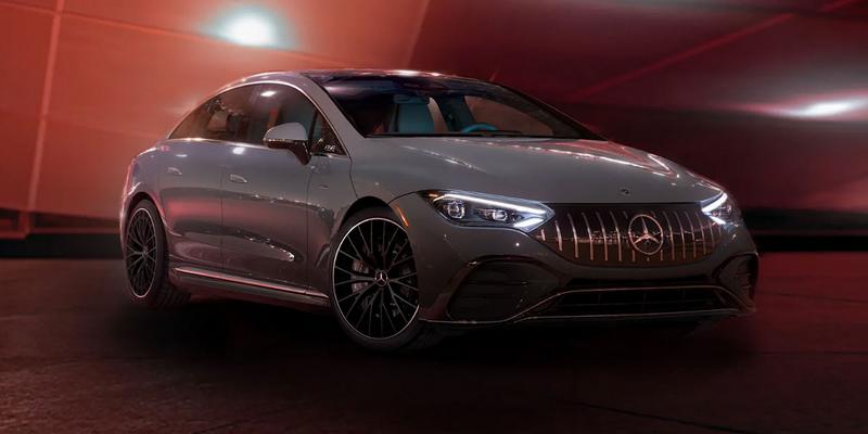 Mercedes-Benz EQE Limousine: Ansicht von rechts