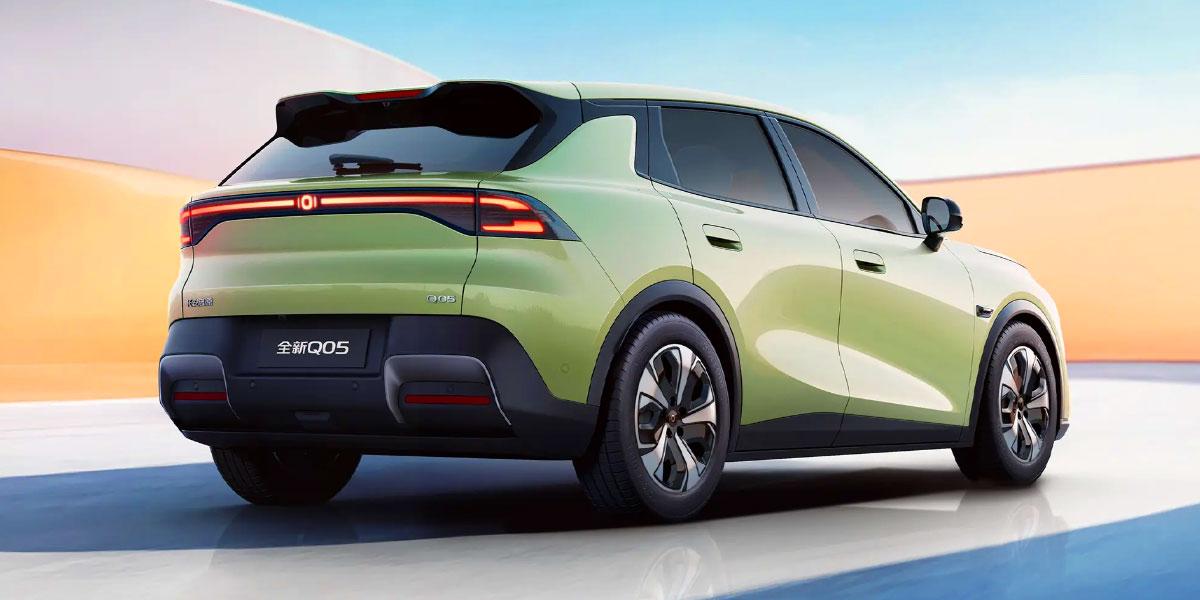 Changan Nevo Q05: Rückansicht