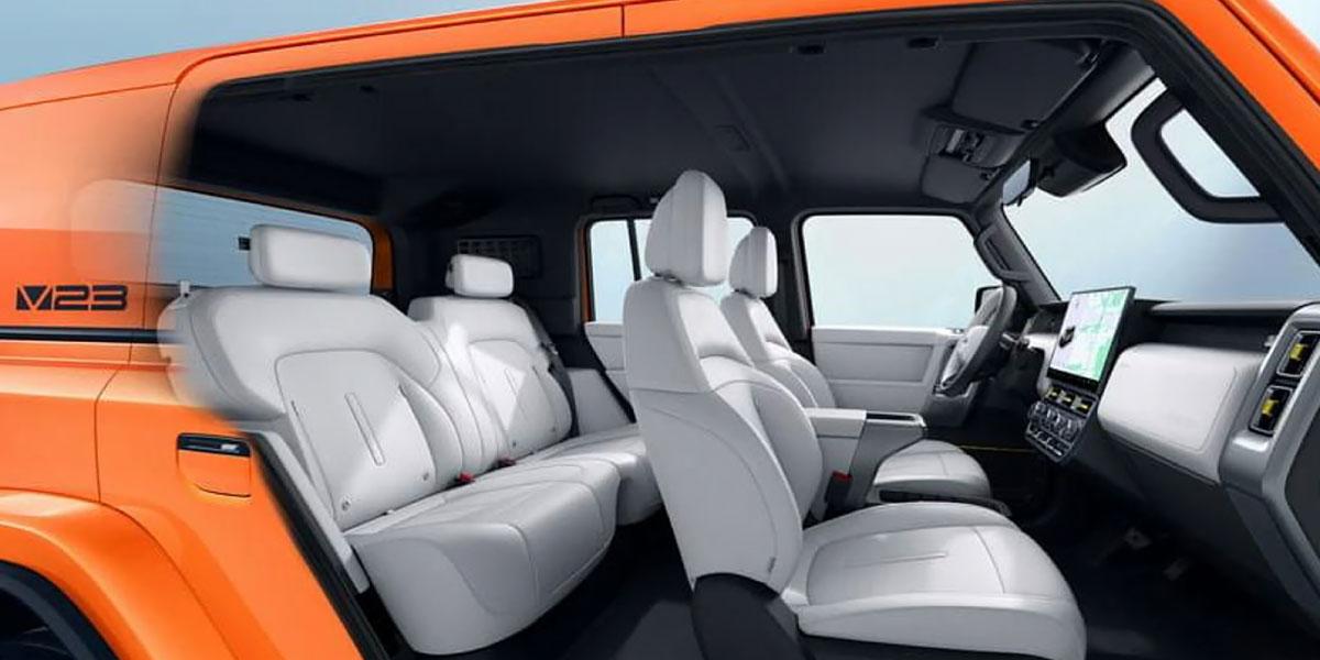 Chery iCar Super V23: Innenraum und Komfort