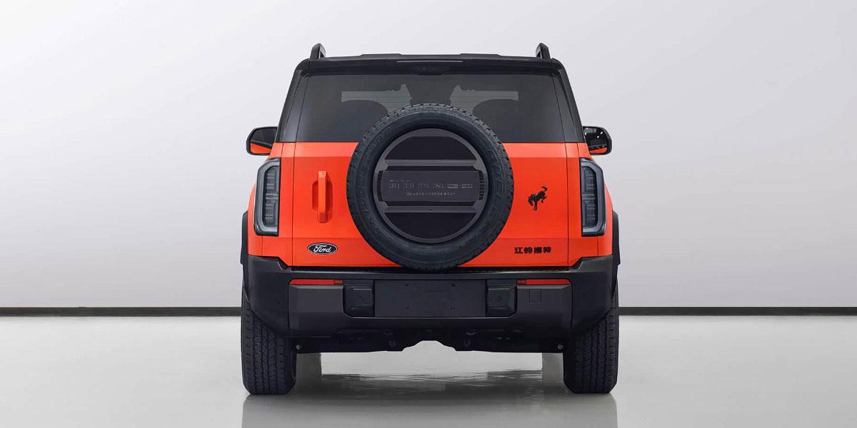 Ford Bronco EV : Rückansicht