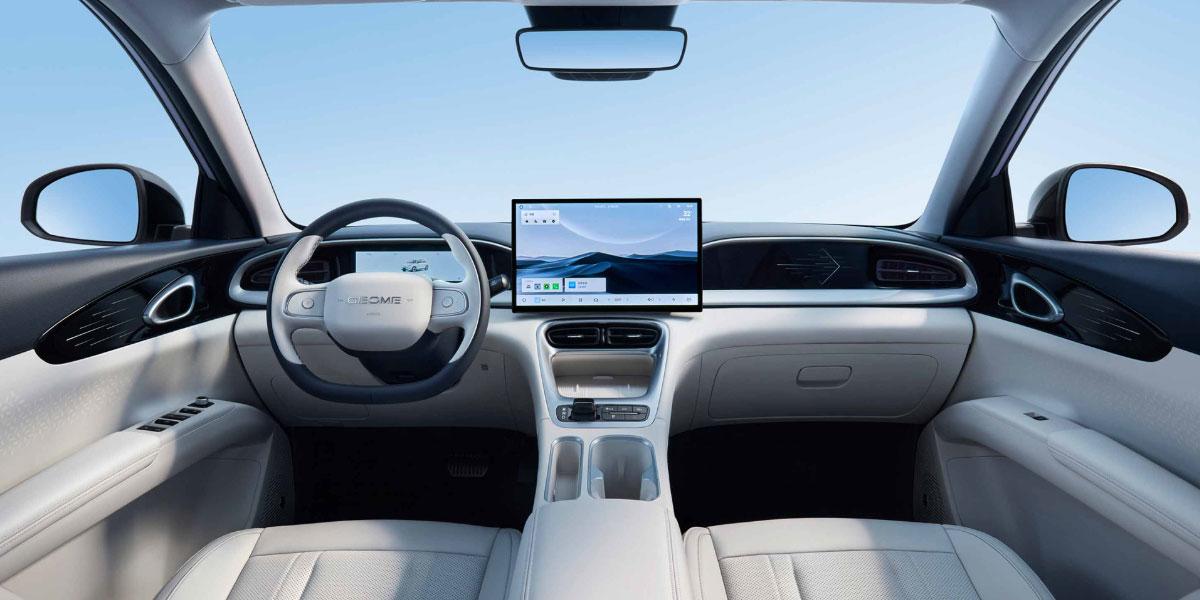 Geely EX2: Innenraum und Infotainment