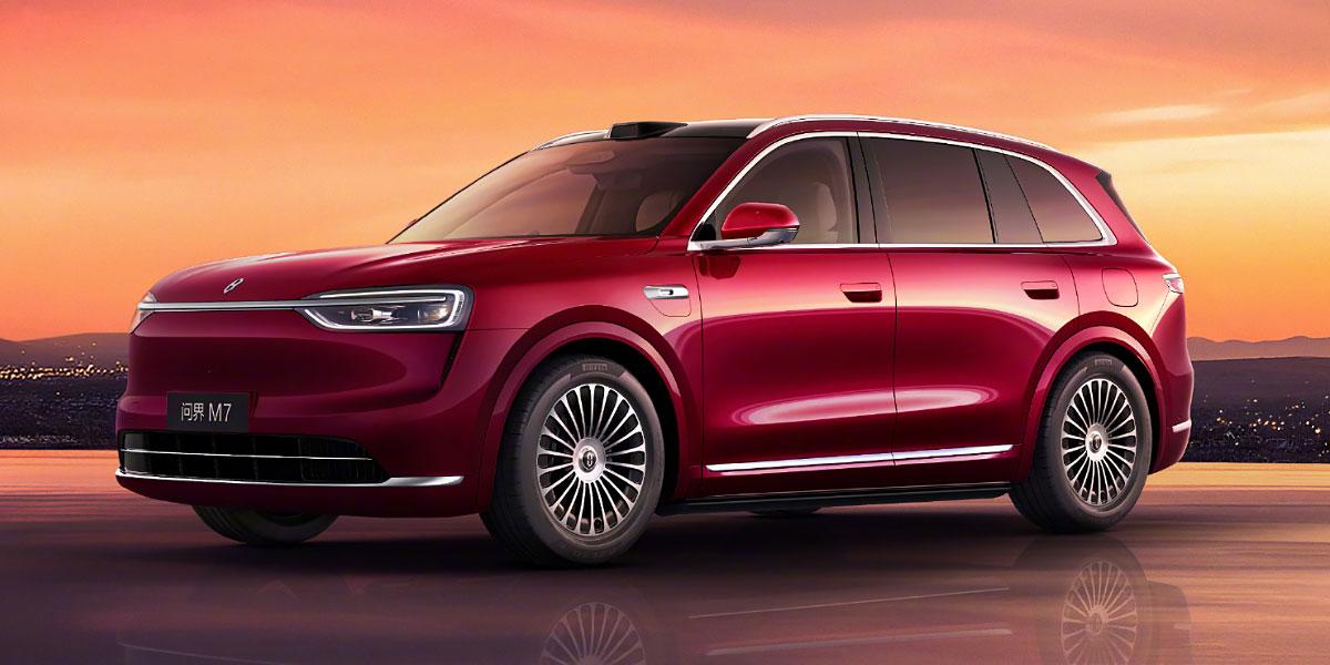 Huawei Aito M7 : Ansicht von links