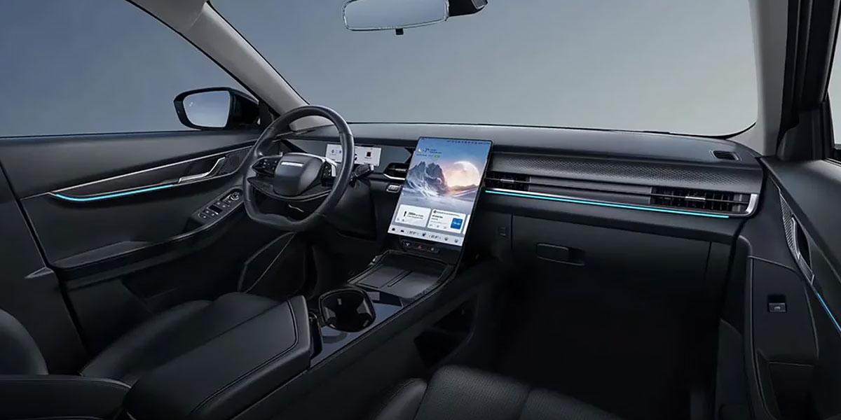 Jaecoo 5 EV: Innenraum und Infotainment