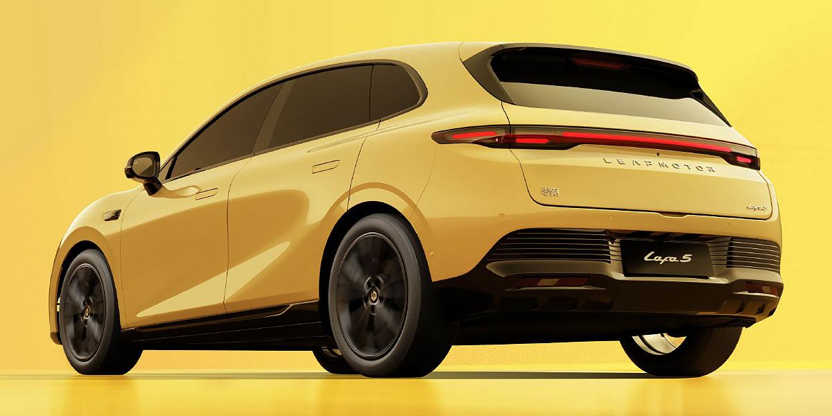 Leapmotor Lafa 5: Rückansicht