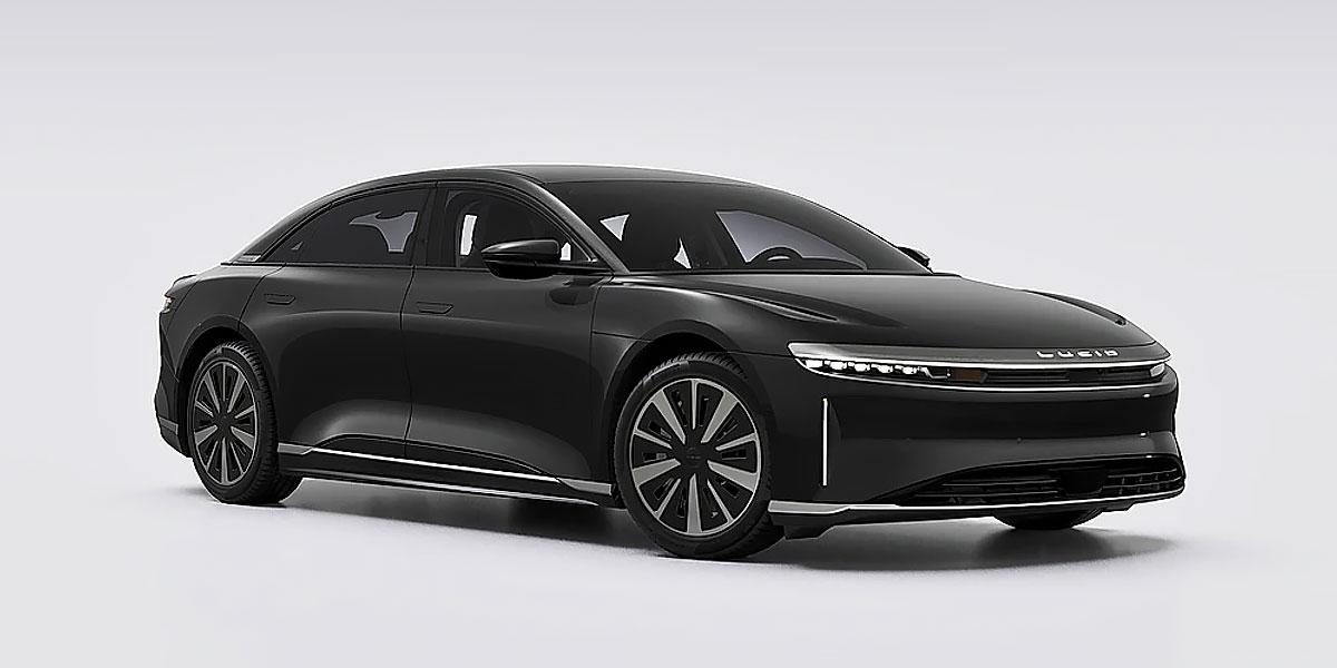 Lucid Air: Ansicht von rechts