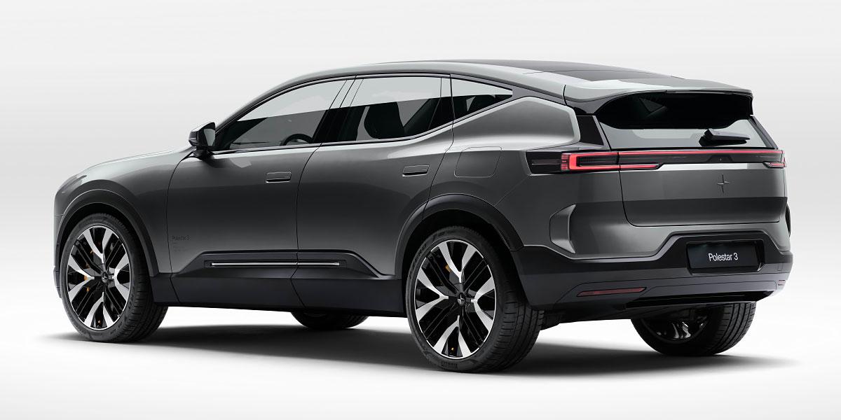 Polestar 3: Rückansicht