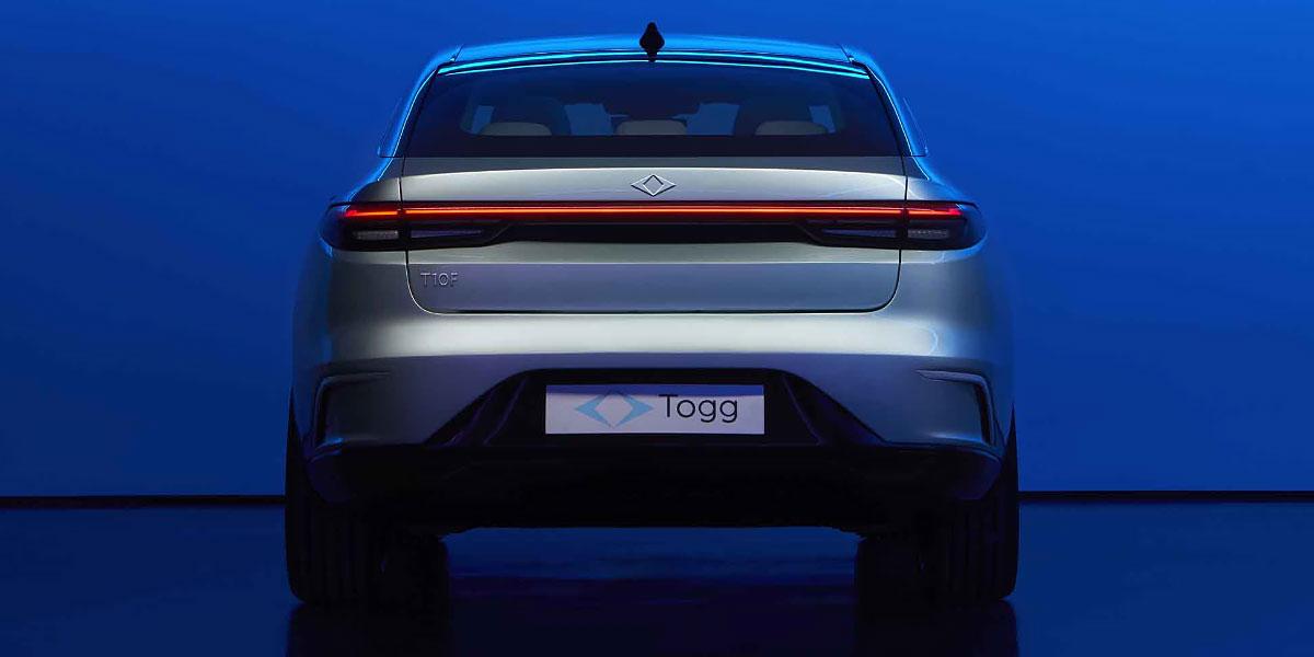 TOGG T10F: Rückansicht