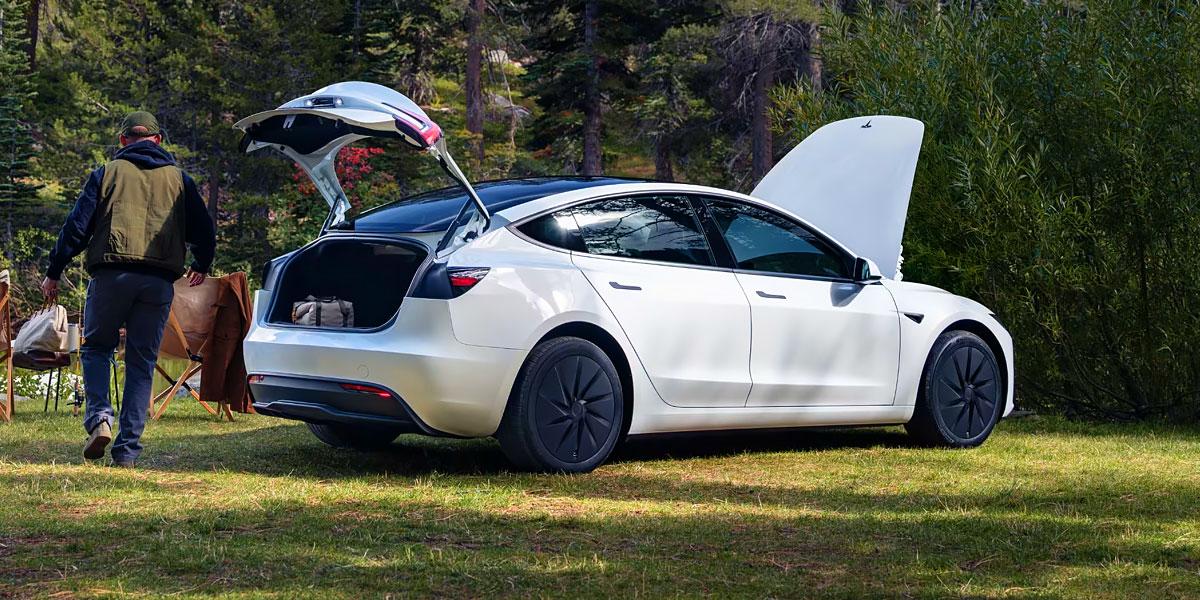 Tesla Model 3: Gepäckraum