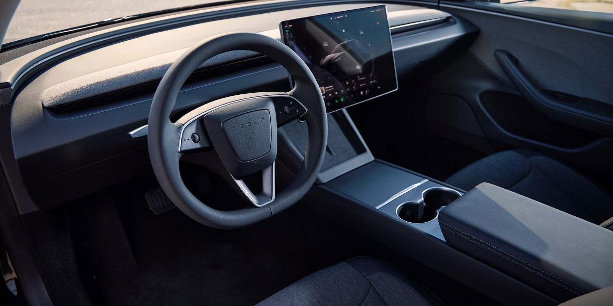 Tesla Model 3: Interieur