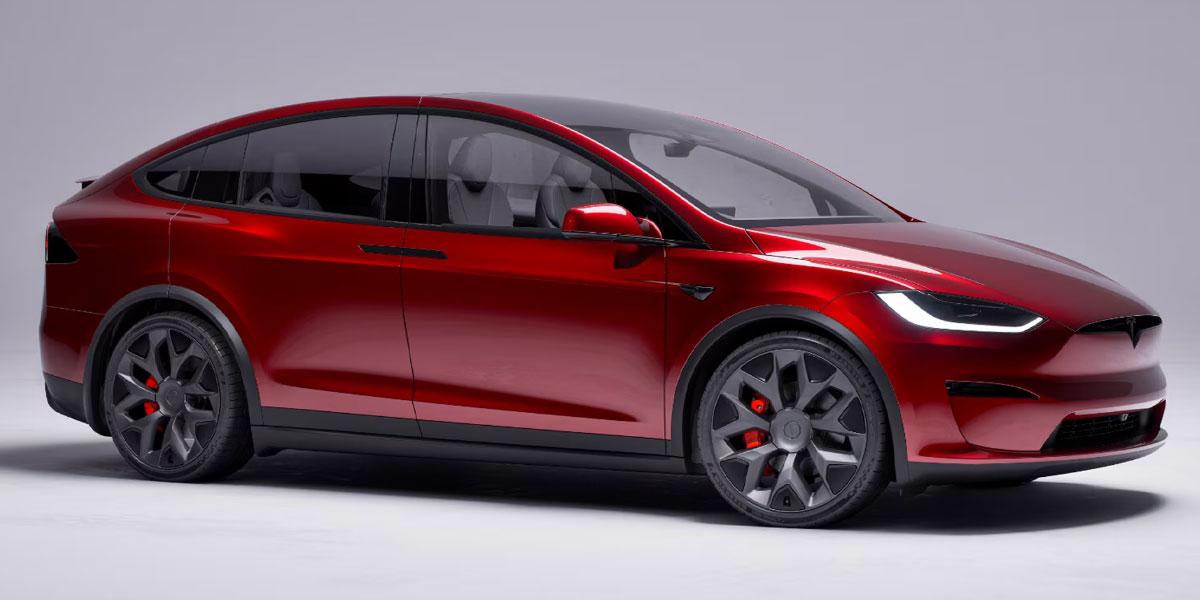 Tesla Model X: Vorderansicht