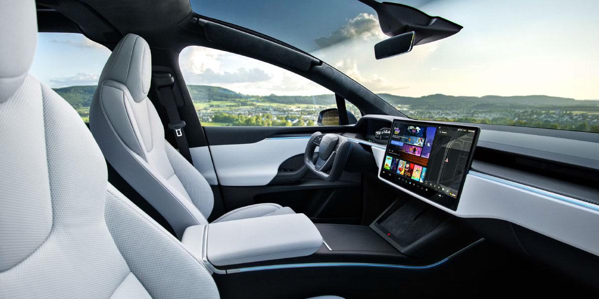 Tesla Model X: Interieur