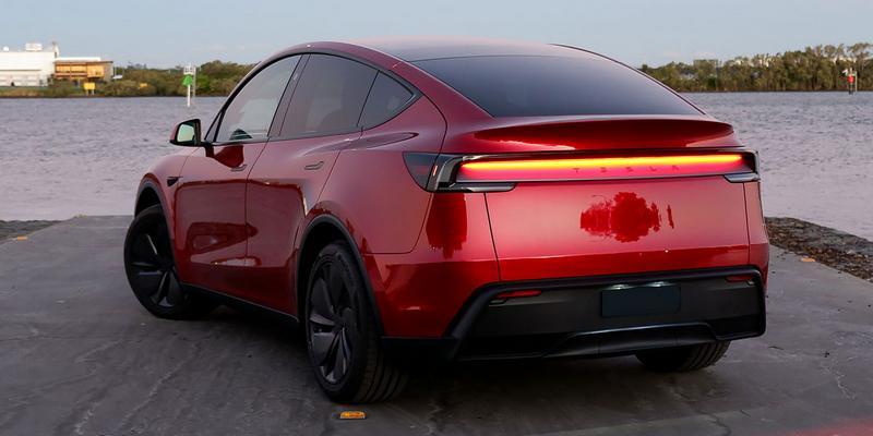Tesla Model Y 2026: Rückansicht