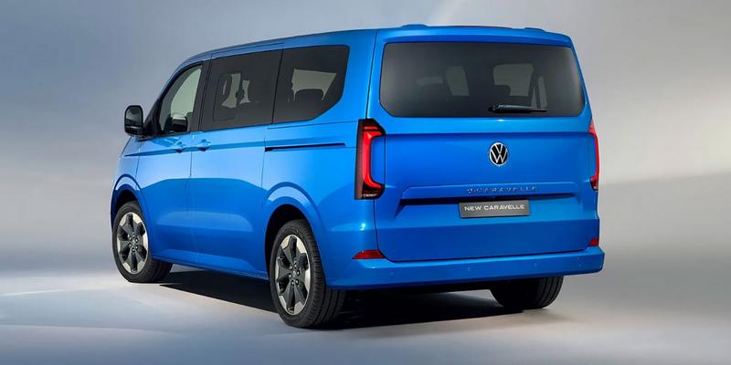 Volkswagen e-Caravelle: Rückansicht