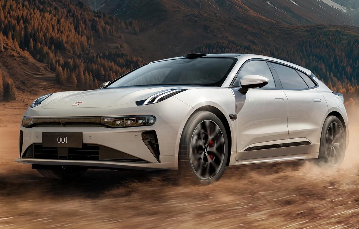 Zeekr 001: Ansicht von links