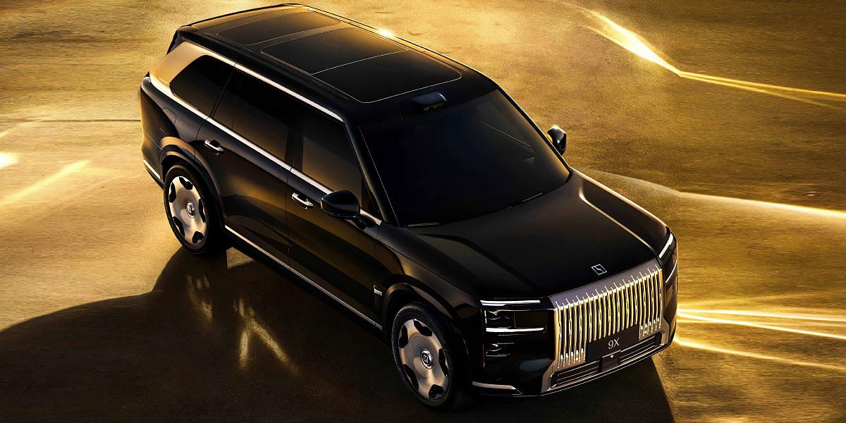 Zeekr 9X: Draufsicht