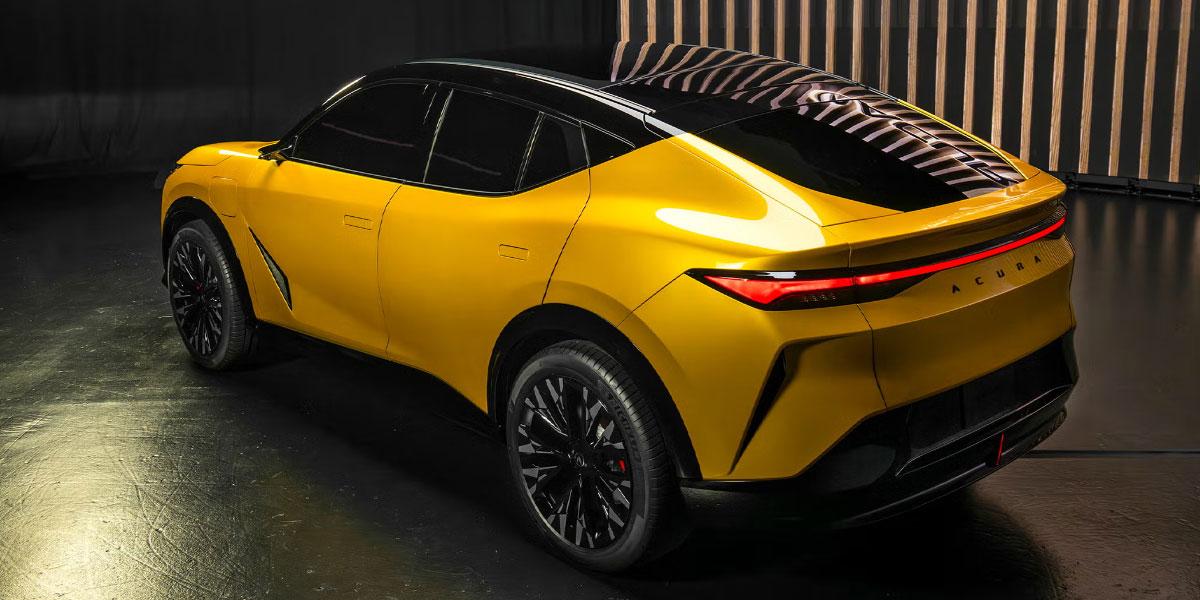 Acura RSX EV: Rückansicht