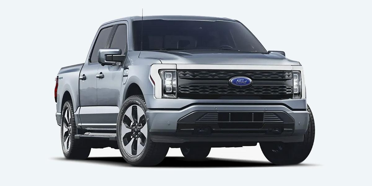 FORD F-150 Lightning: Vorderansicht