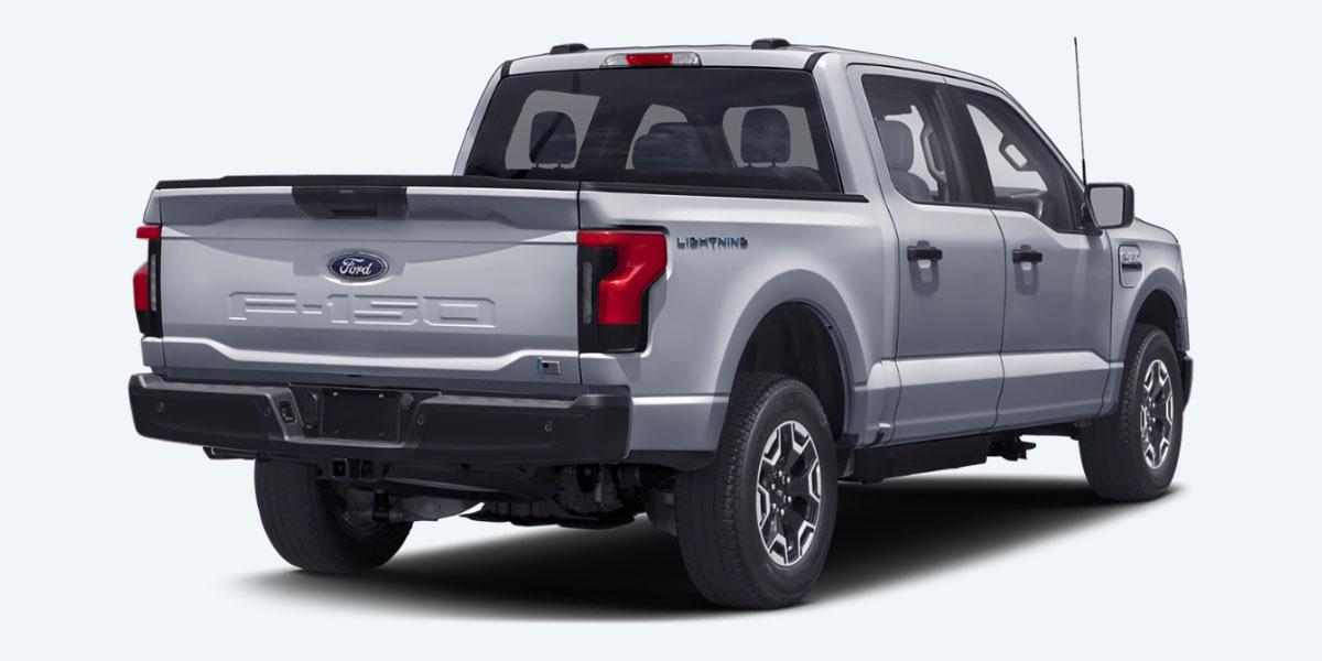 FORD F-150 Lightning: Rückansicht