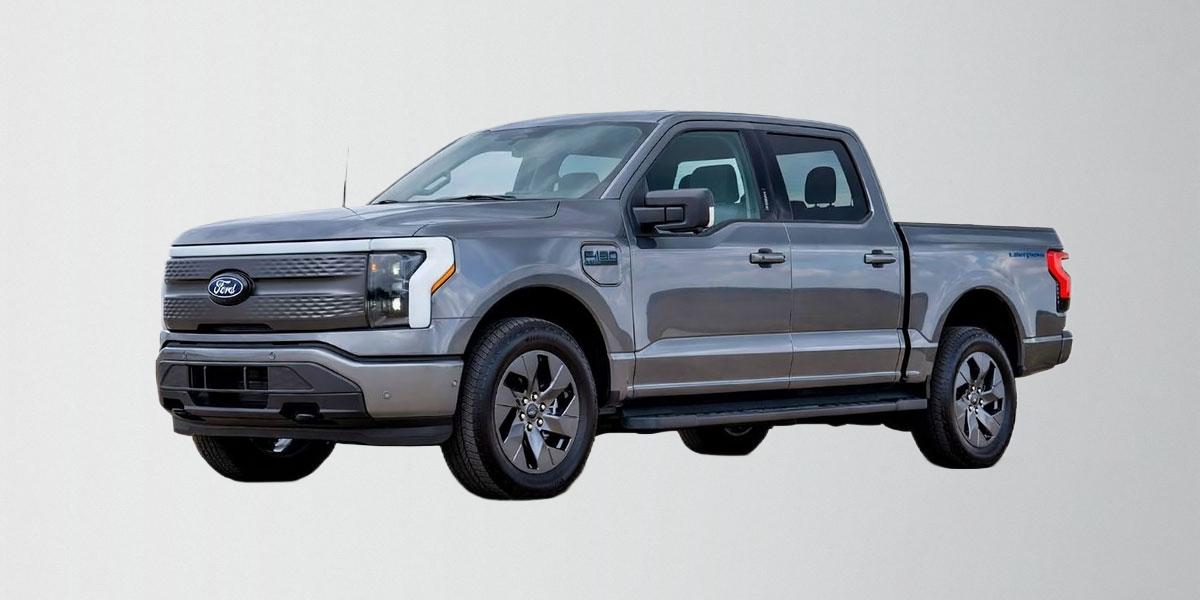 FORD F-150 Lightning: Ansicht von links
