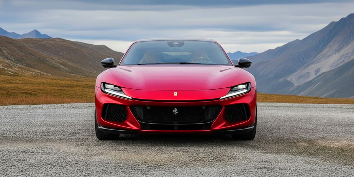 Ferrari Elettrica: Vorderansicht