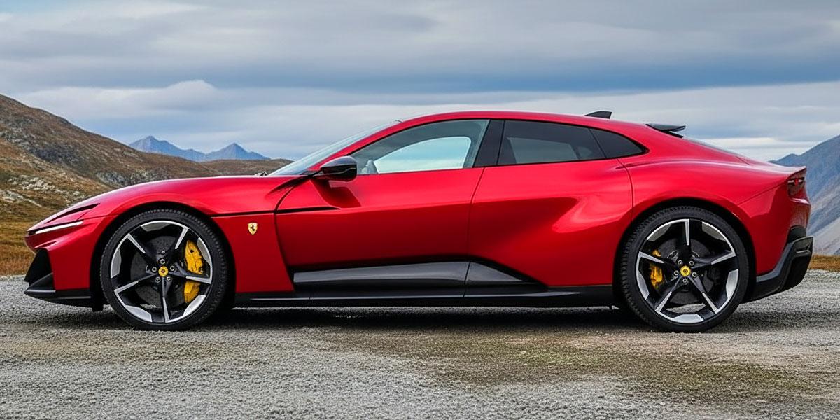 Ferrari Elettrica: Exterieur-Design