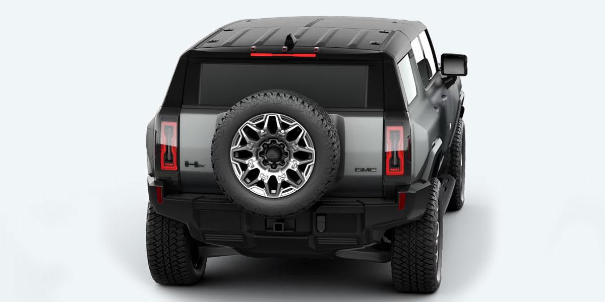 GMC Hummer EV SUV: Rückansicht