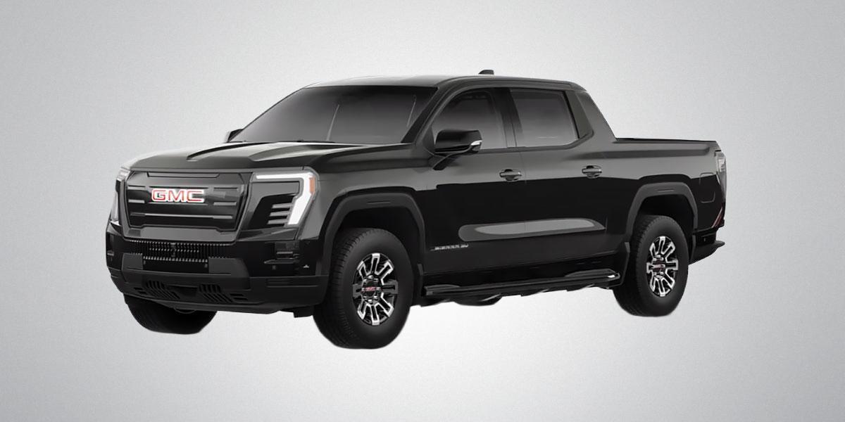 GMC SIERRA EV: Ansicht von links