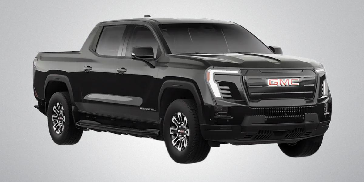 GMC SIERRA EV: Ansicht von rechts