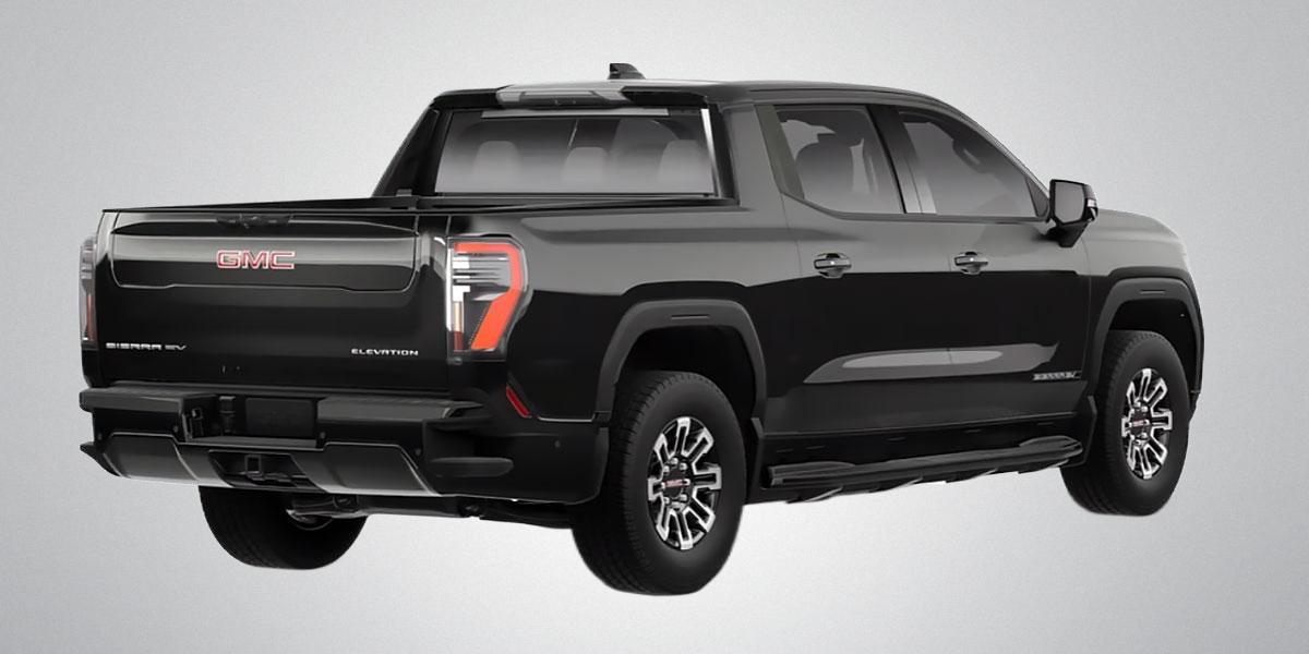 GMC SIERRA EV: Rückansicht