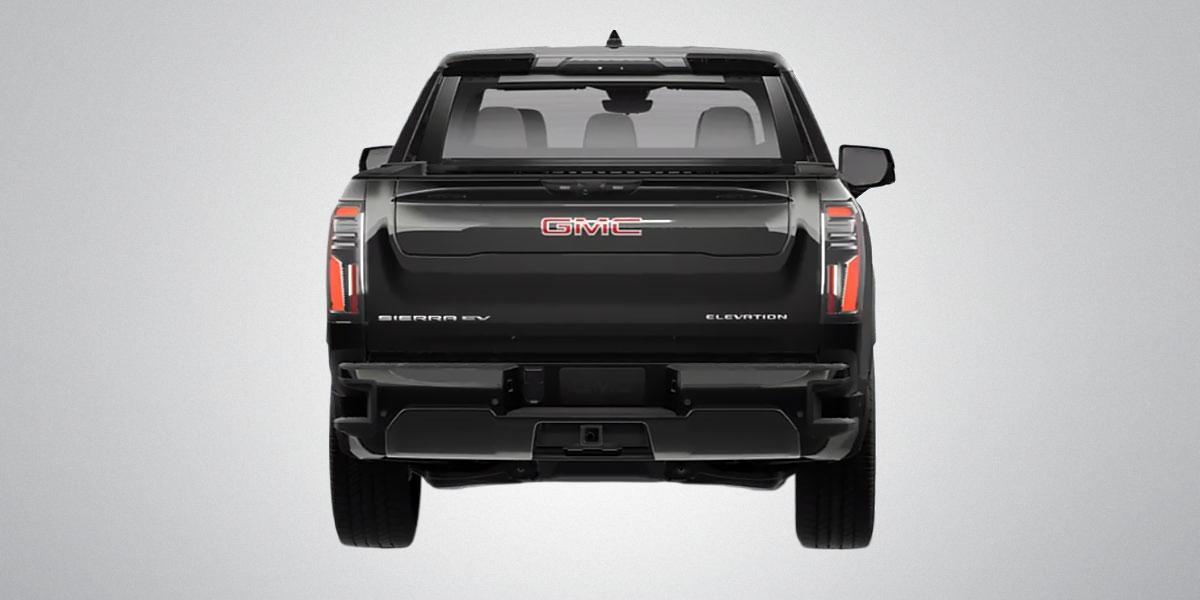 GMC SIERRA EV: Rückansicht