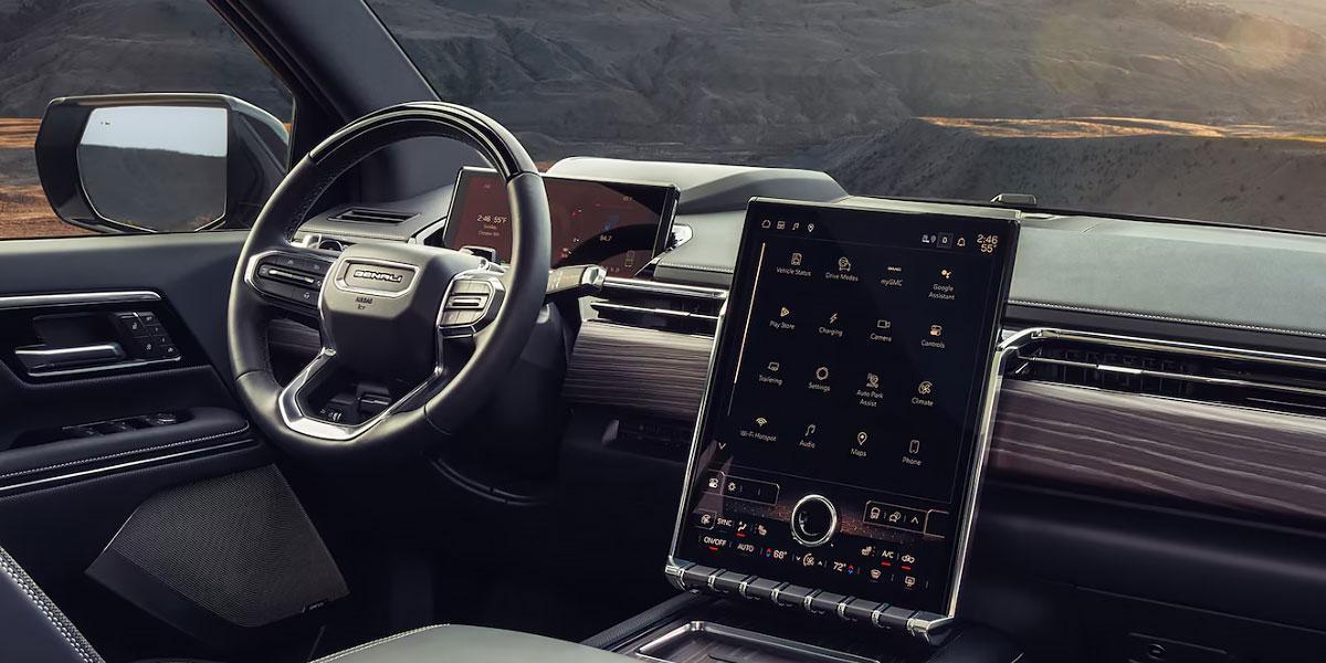 GMC SIERRA EV: Interieur & Technologie