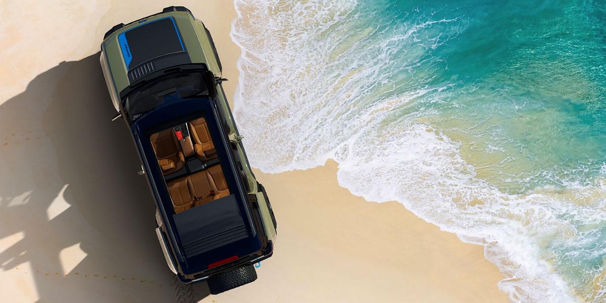 Jeep Recon EV: Draufsicht