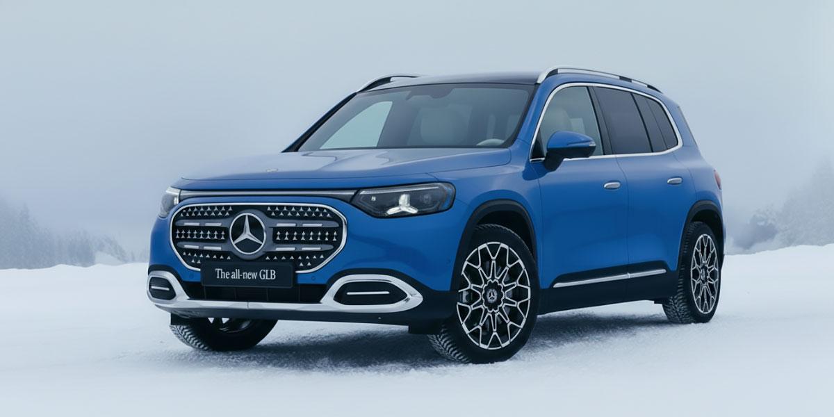 Mercedes-Benz GLB EV: Ansicht von links