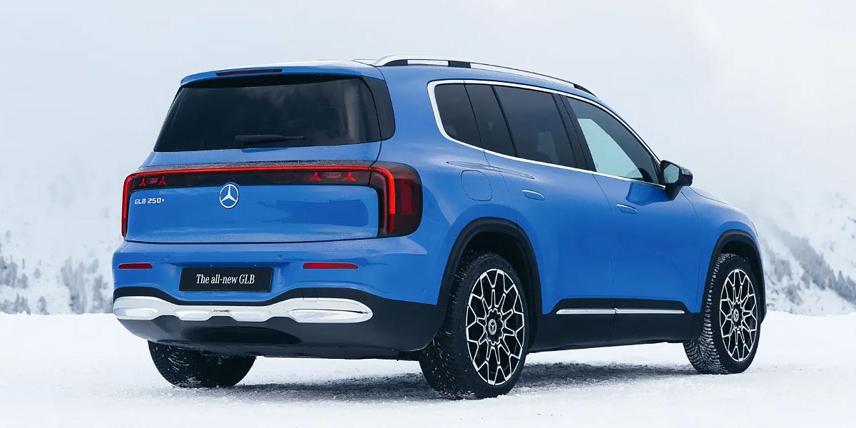 Mercedes-Benz GLB EV: Rückansicht