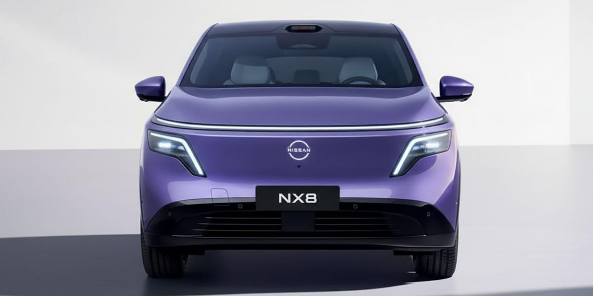 Nissan NX8: Vorderansicht