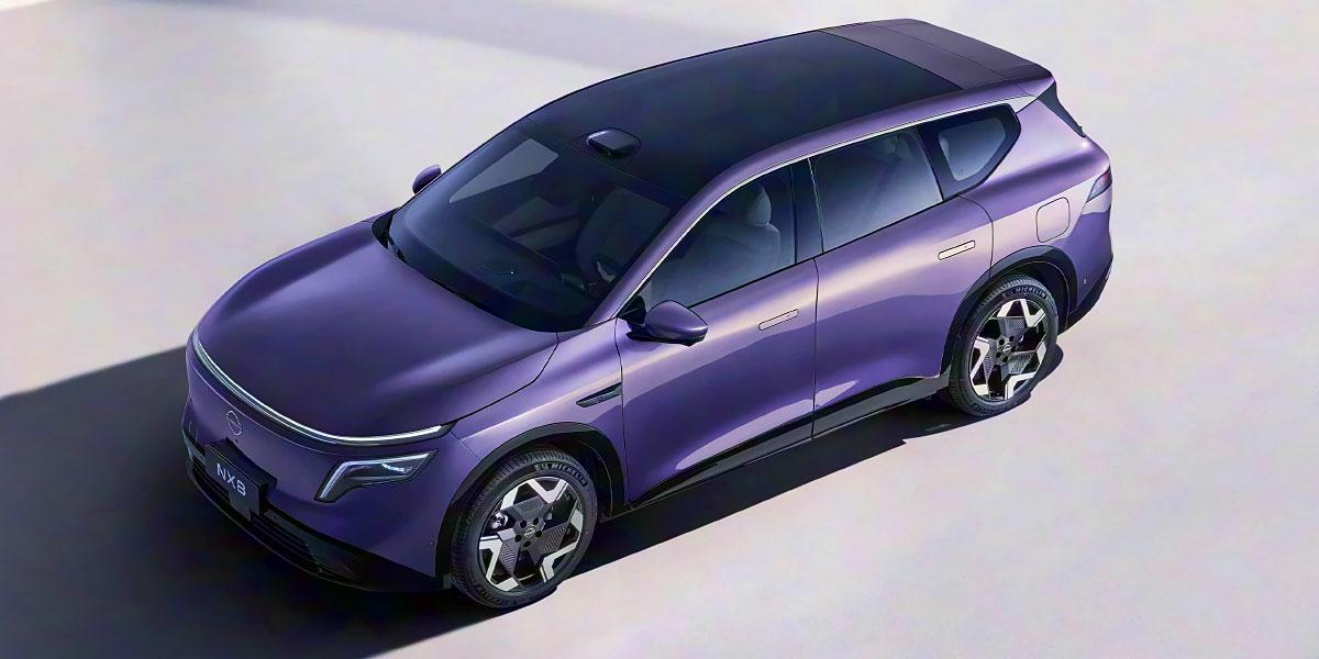 Nissan NX8: Draufsicht