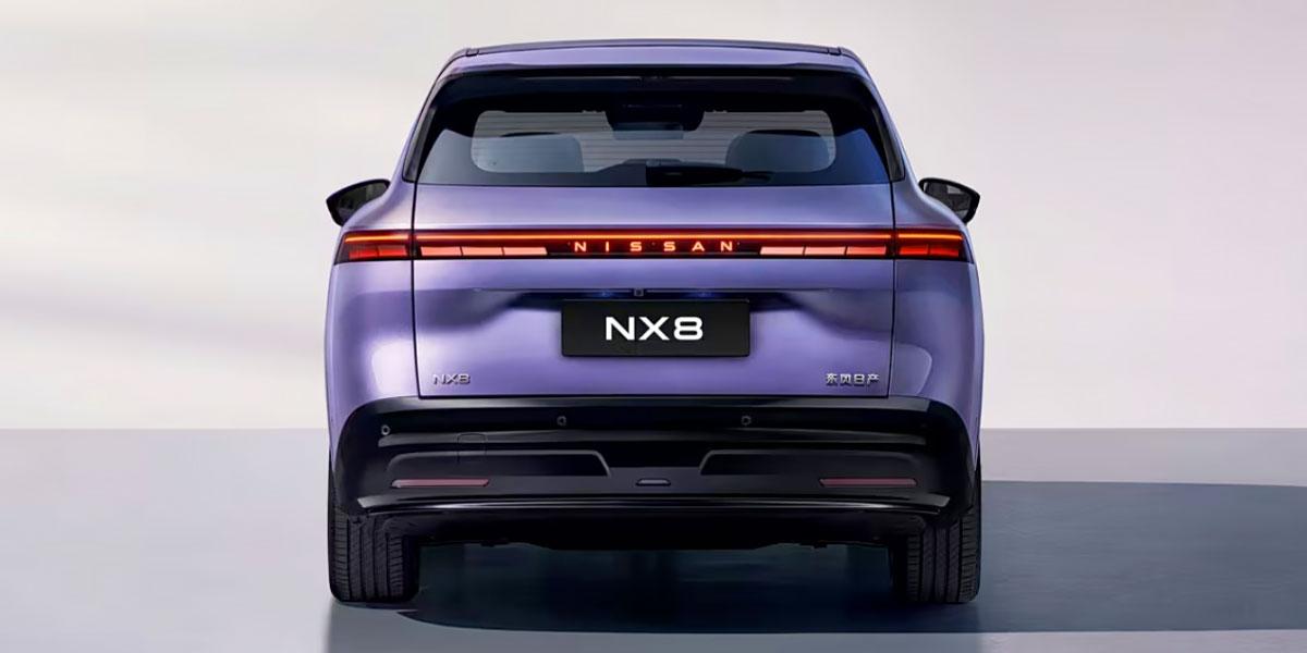 Nissan NX8: Rückansicht