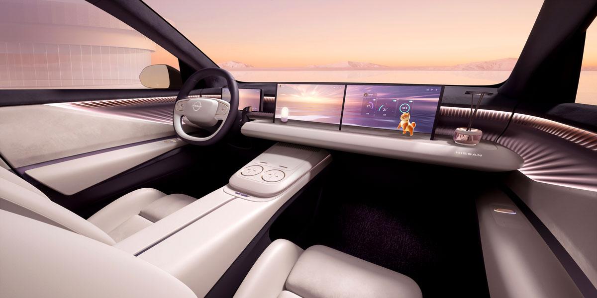 Nissan NX8: Interieur