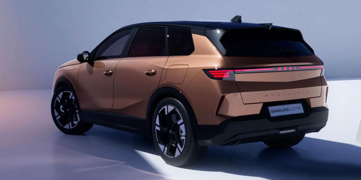 Opel Grandland Electric: Rückansicht