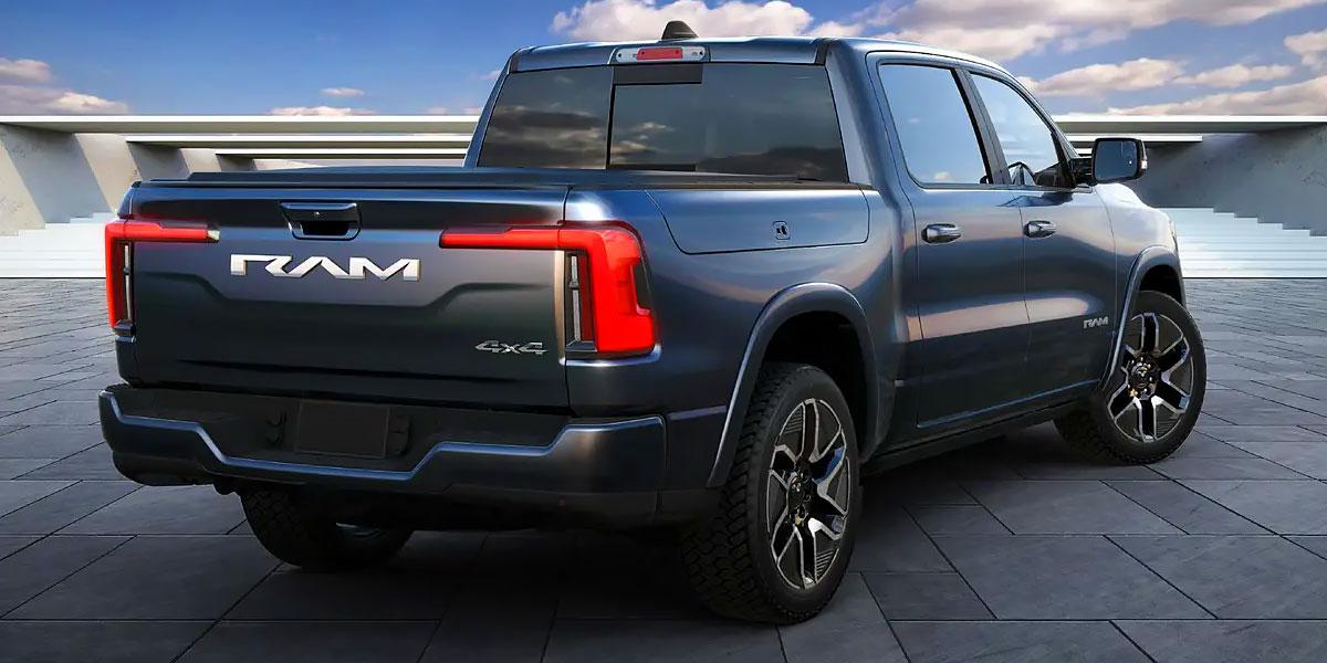 RAM 1500 REV: Rückansicht