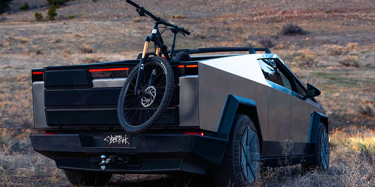 Tesla Cybertruck: Rückansicht