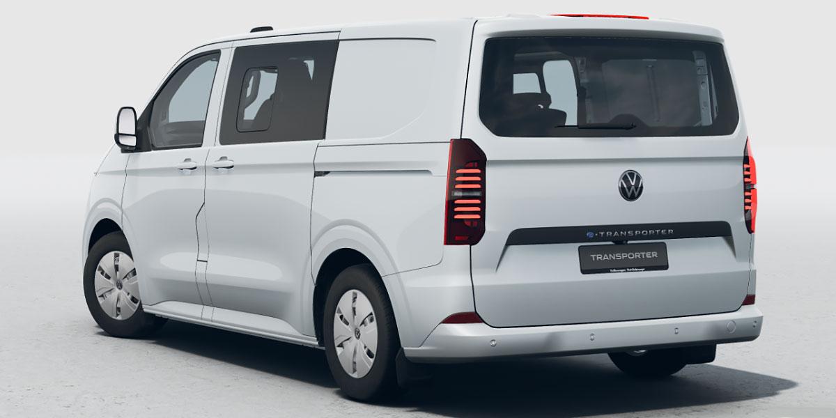 Volkswagen e-Transporter Kombi : Rückansicht