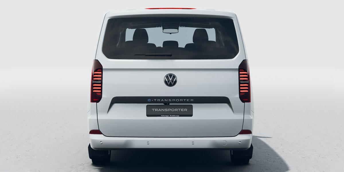 Volkswagen e-Transporter Kombi : Rückansicht